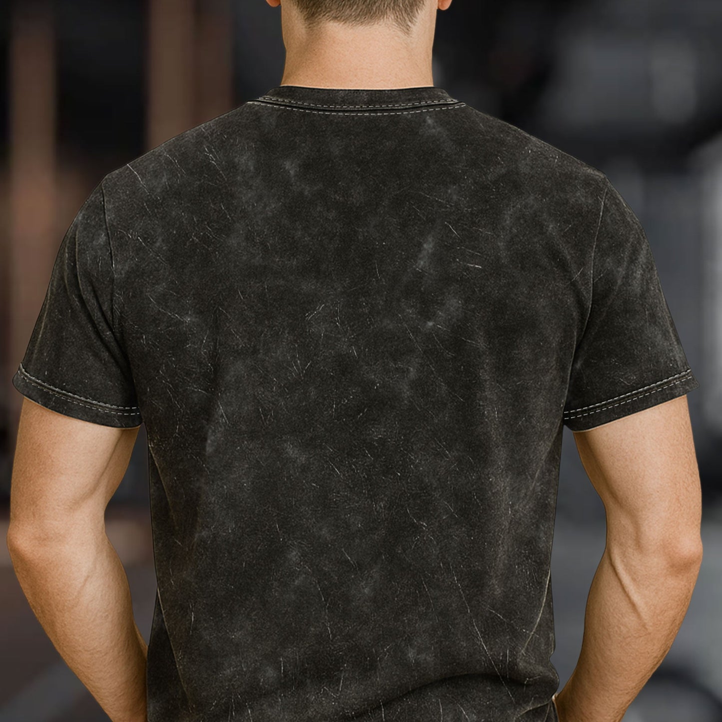 Annoying Each Other Since Retro Comic Style - Personalized Photo Acid Wash T‑Shirt