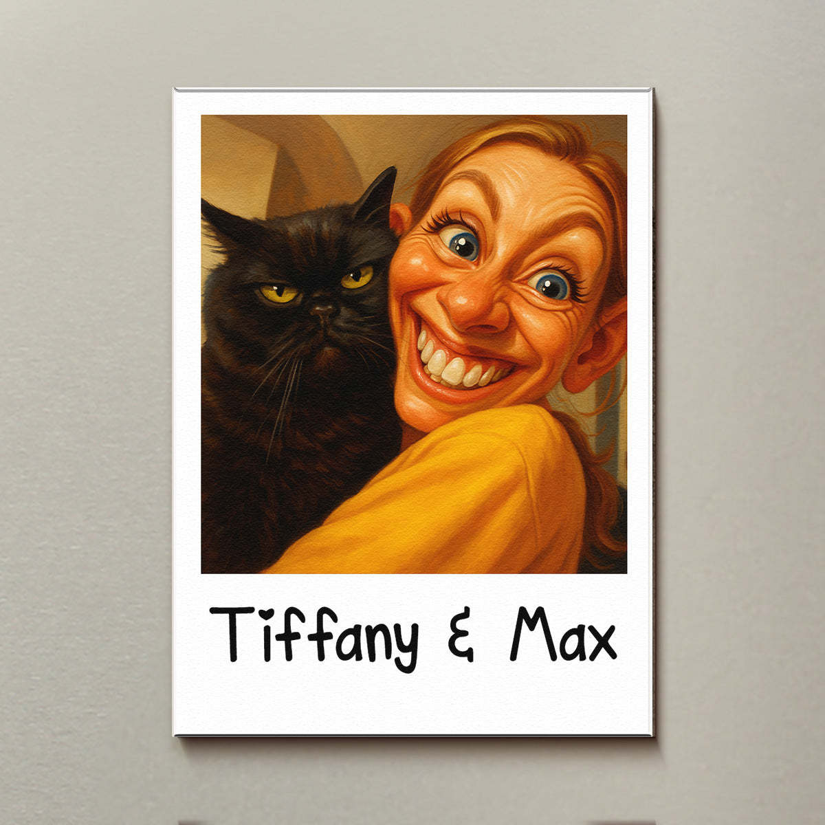 Caricature Your Photo, Cartoon Your Photo - Personalized Photo Acrylic Magnet