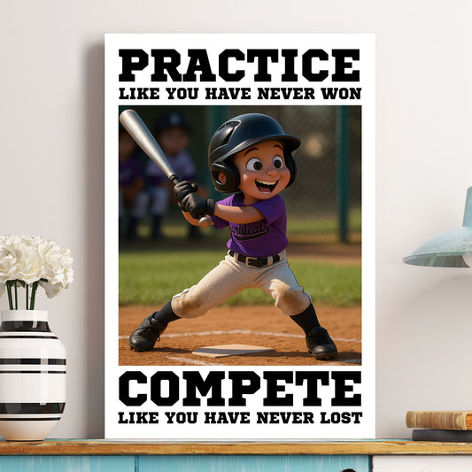 Cartoon Kid's Photo For Kids, Boys, Girls - Personalized Photo Poster