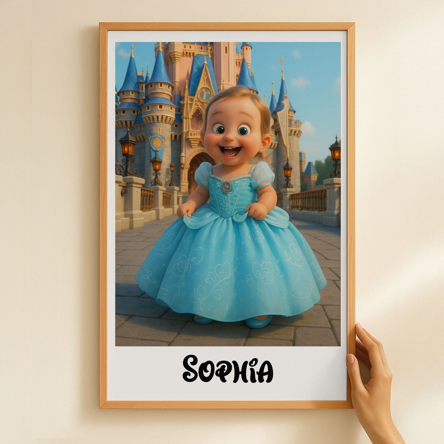 Cartoon Your Photo For Kids, Daughters, Sons, Grandkids - Personalized Photo Poster