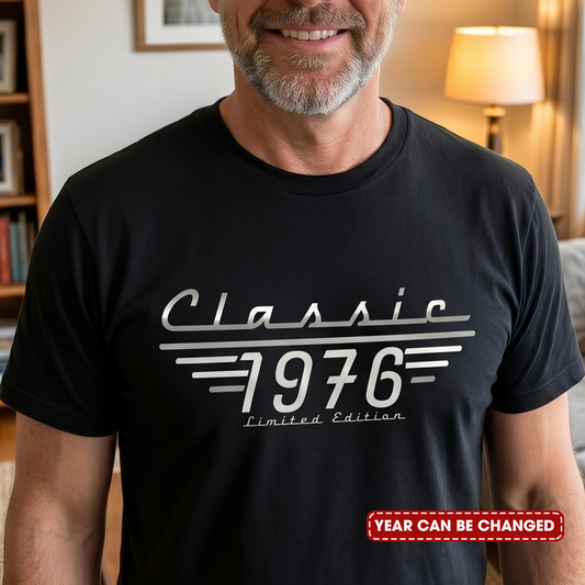 Classic-Limited-Edition-Birthday-Gift,-Vintage-Old-Age-Gift-For-Him,-Dad,-Husband,-Grandpa-Personalized-Shirt-1