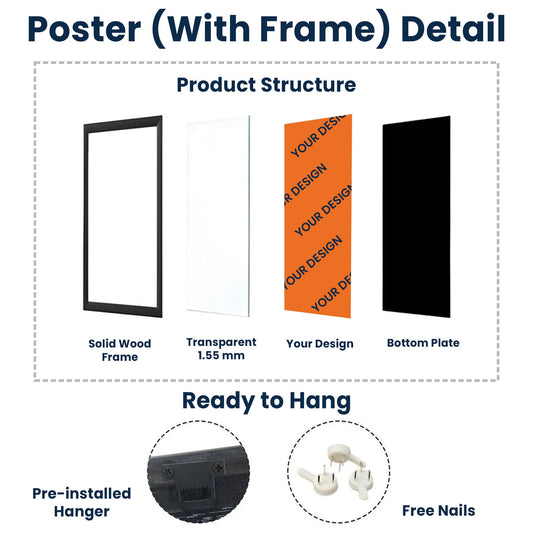 This Is Us A Little Bit Crazy - Personalized Photo Poster