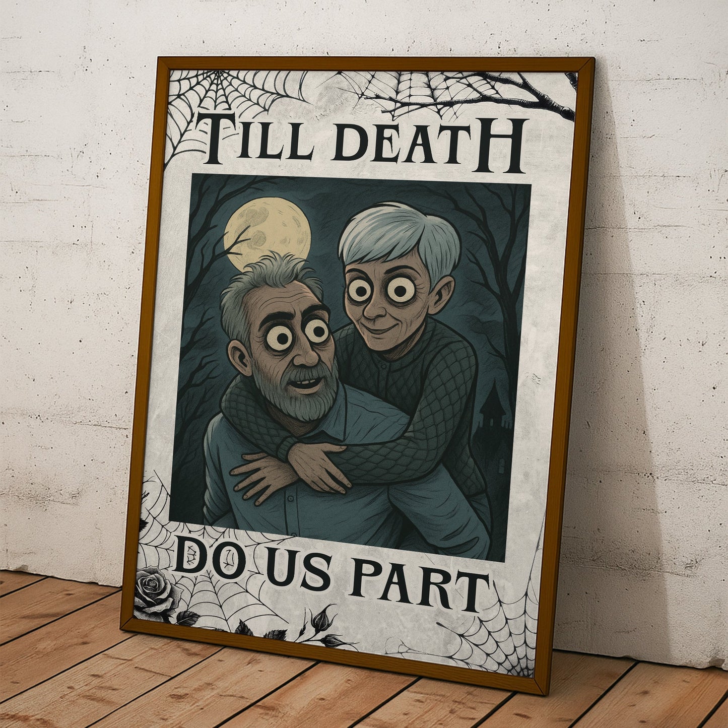 Till Death Do Us Part - Personalized Photo Poster